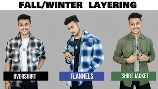 5 Best shirts for layering  Flannels amp more  DCOD Style [upl. by Eem]