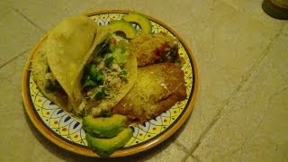 Awesome Ceviche Taco Recipe [upl. by Kcirtemed]