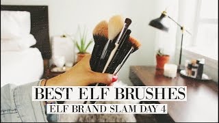 BEST ELF BRUSHES 2018  Elf Brand Slam Week [upl. by Eleirbag718]