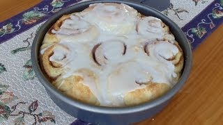 Worlds Easiest Cinnamon Rolls No Mixer NoKneading No Yeast Proofing [upl. by Karney302]