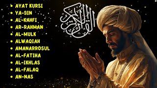 La voix mélodieuse du Coran Ayat Kursi 7x Sourate Yasin Ar Rahman Waqiah Al Mulk Kahfi [upl. by Hgielram]