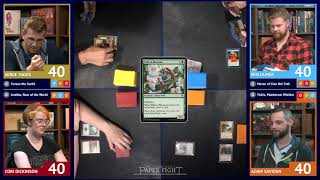 Friday Night Paper Fight — Commander PreCon Free For All [upl. by Tews]