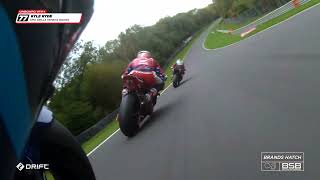 2024 Bennetts British Superbikes Round 11  Brands Hatch  Race 2 onboard highlights [upl. by Quint590]