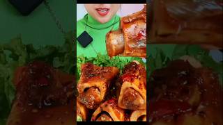 Beef bone marrow meat asmr short [upl. by Aicenet]