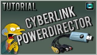 Tutorial Configurar Cyberlink PowerDirector para Capturadora de Video USB [upl. by Marlea]