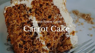 DELICIOUS CARROT CAKE 🥕🎂 [upl. by Neve1]