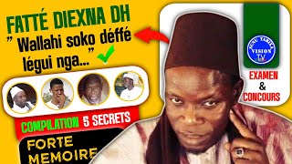 💯 Solution pour Kouy Diangue Di Fatté Oubli Défal Lii  5 Secrets FORTE MÉMOIRE en COMPILATION [upl. by Demeyer706]