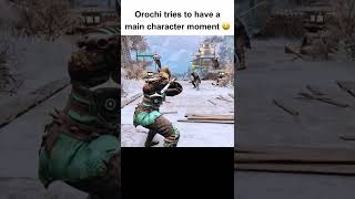 For Honor Orochi tries to have a main character moment xd shorts [upl. by Faunie]