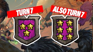 Tier 3 to Tier 6 In a Single Turn and Then Victory  Dogdog Hearthstone Battlegrounds [upl. by Renard]