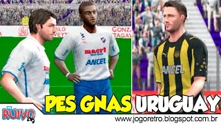 PES GNAS Editions e Liga Uruguaya 2011 no PlayStation 2 [upl. by Nekial]