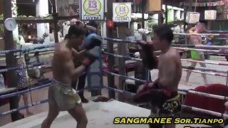 Sangmanee SorTienpo 2013 MVP MUAYTHAI training [upl. by Asirem]