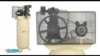 Ingersoll Rand Air Compressor  1185 Hp 60 Gallon 230v [upl. by Amikan602]