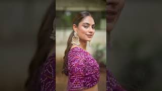 Launch New Chaniya Choli With Bandhani Print Silk Collection shortvideo shorts viralvideo reel [upl. by Llyrrad211]