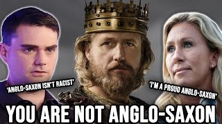 ‘I’m a PROUD AngloSaxon’  Why FarRight Americans LOVE and Identify as AngloSaxons [upl. by Minabe696]