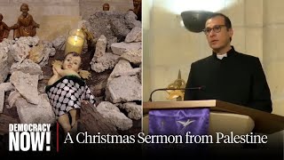 quotChrist in the Rubblequot Palestinian Pastor Delivers Powerful Christmas Sermon from Bethlehem [upl. by Maryly]