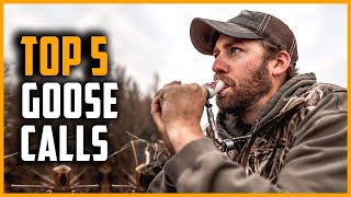 Top 5 Best Goose Calls in 2023 [upl. by Aipmylo]