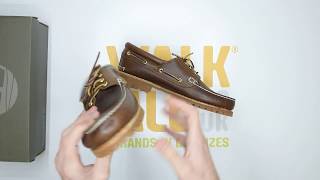 Timberland 3 Eye Classic  Brown  Unboxing  Walktall [upl. by Ahsito]