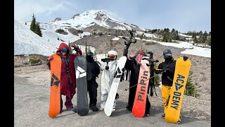 Epic 2024 Buckhouse Summer Snowboard Camp at Mt Hood  Campers POV 🏂 Summer Shred Fest [upl. by Karoly]