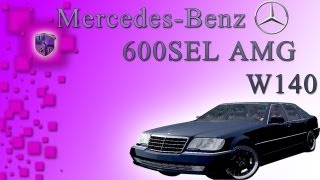 TDU Test Drive Unlimited Amazing MercedesBenz 600SEL AMG W140 Mod Driving Around and Top Speed [upl. by Ahseiyt]