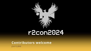 r2con2024  day 1  Contributors welcome  pancake [upl. by Esma]