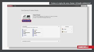 myZanichelli  Come si copia da una classe virtuale esistente [upl. by Ille]