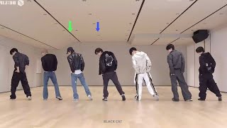 No Doubt ENHYPEN Dance Practice Mirrored 2 Members Version Guide Arrows Duo 4K [upl. by Hale]