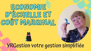 Définition des économies déchelle et du coût marginal [upl. by Schild]