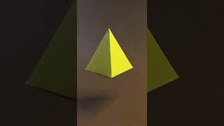 Perfect Tetrahedron Origami [upl. by Greta]