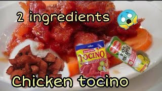 Chicken Tocino  2 ingredients recipe [upl. by Ettelimay]