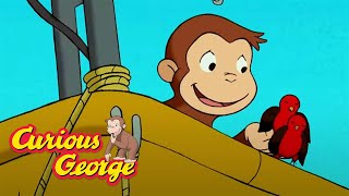 George goes up up and away 🐵 Curious George 🐵 Kids Cartoon 🐵 Kids Movies 🐵 Videos for Kids [upl. by Maggs]