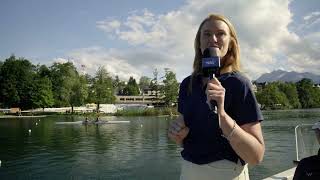 Rotsee the rowing course preview with Grace Prendergast [upl. by Aiouqes]