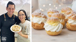 Making Perfect Cream Puffs Intro to Choux Pastry [upl. by Garges]