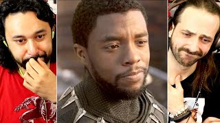 Chadwick Boseman Tribute Marvel Entertainment  REACTION [upl. by Aicekal]