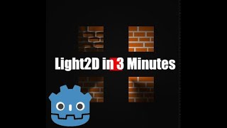 Light2D  occlusion normal maps laigter Godot Tutorial in 3 minutes [upl. by Yelbmik763]