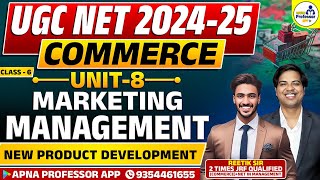 UGC NET COMMERCE 2024  Marketing Management  Class 6  NTA NET Commerce  DrLokeshBali [upl. by Airebma]