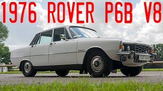 1976 Rover P6B V8 Goes for a Drive [upl. by Arbua587]