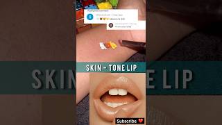 The Ultimate Skin  Tone Lipstick for a Natural Look  colormixing lipstickhacks shortsfeed [upl. by Arukas]