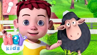 Baa Baa Black Sheep KARAOKE  Animals for Kids  Hey Kids Nursery Rhymes [upl. by Shaffert]