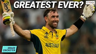 The Greatest Innings of AllTime  AUS VS AFG  World Cup Morning Glory [upl. by Rennane]