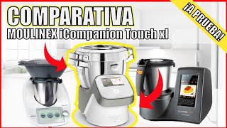 COMPARATIVA MOULINEX ICOMPANION TOUCH XL ⚡️ vs 💥 THERMOMIX TM6 ⚡️ vs 💥 TAURUS MYCOOK TOUCH [upl. by Ciccia]