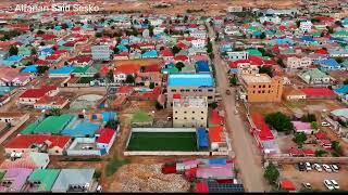 Daawo muuqaal 4k ah Drone camera📷 Dusha sare magaalada ugu master plan fican Somalia Garowe 2023 [upl. by Adnoek]