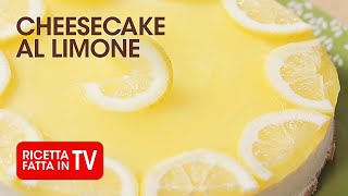 Come preparare la CHEESECAKE AL LIMONE di Benedetta Rossi  Ricetta TV Fatto in Casa per Voi [upl. by Collier]