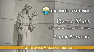 Daily Mass at the Manila Cathedral  June 13 2024 730am [upl. by Okime204]