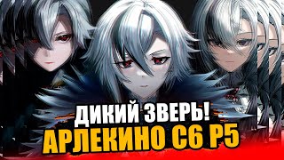 АРЛЕКИНО С6 Р5  НА ЧТО СПОСОБНА в Геншин импакт [upl. by Modestia22]