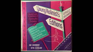 Jan Shermont JB Accolay Friedrich Seitz René Ortmans – Young Violinists Editions [upl. by Umeko]