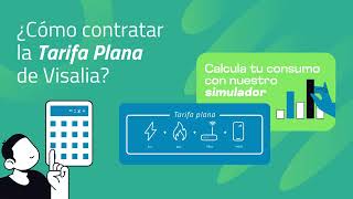 Guía de cómo contratar la Tarifa plana de Visalia [upl. by Asselim]