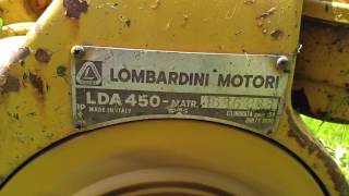 Lombardini LD450 Diesel engine [upl. by Odette]