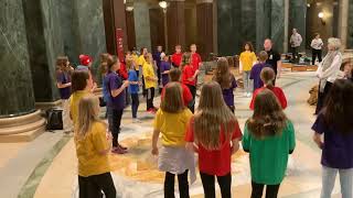 2324 Panther Orff Ensemble Capitol Concert Weve Come Together to Sing [upl. by Jaclin]