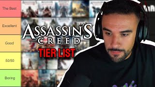 ILLOJUAN hace la TIER LIST de TODOS LOS Assassins Creed [upl. by Kiersten937]