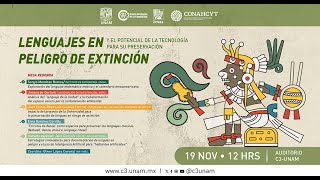 Mesa redonda Lenguajes en peligro de extinción y el potencial de la tecnología para su preservación [upl. by Aihppa798]